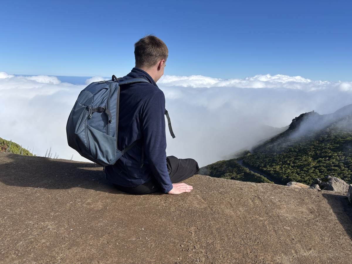 Above the clouds at Pico Ruivo, Madeira