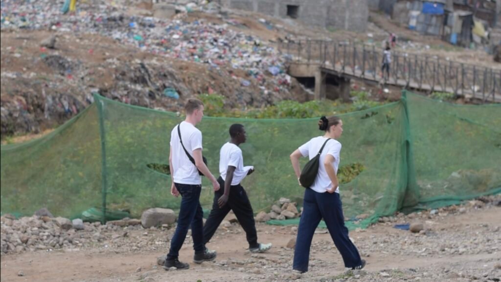 Walking around Mathare